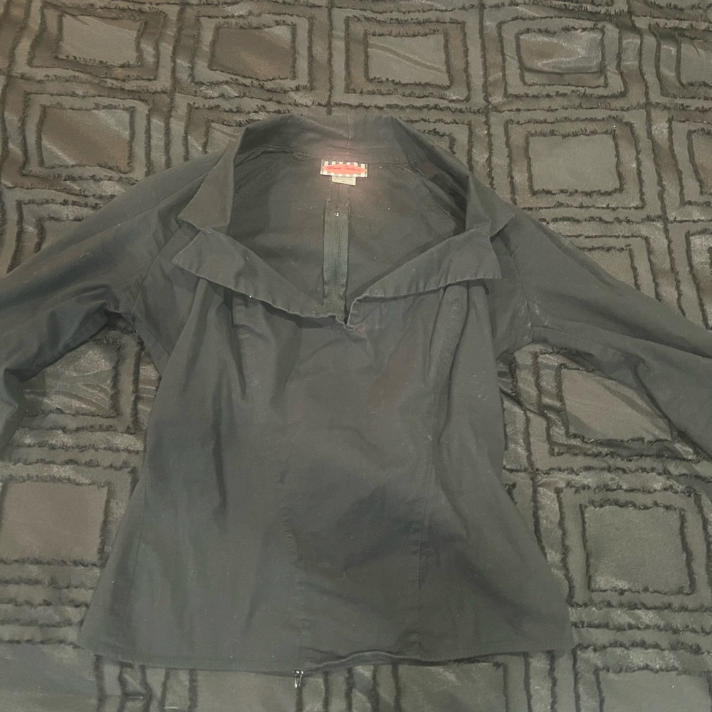 Elegant Black Women's Top